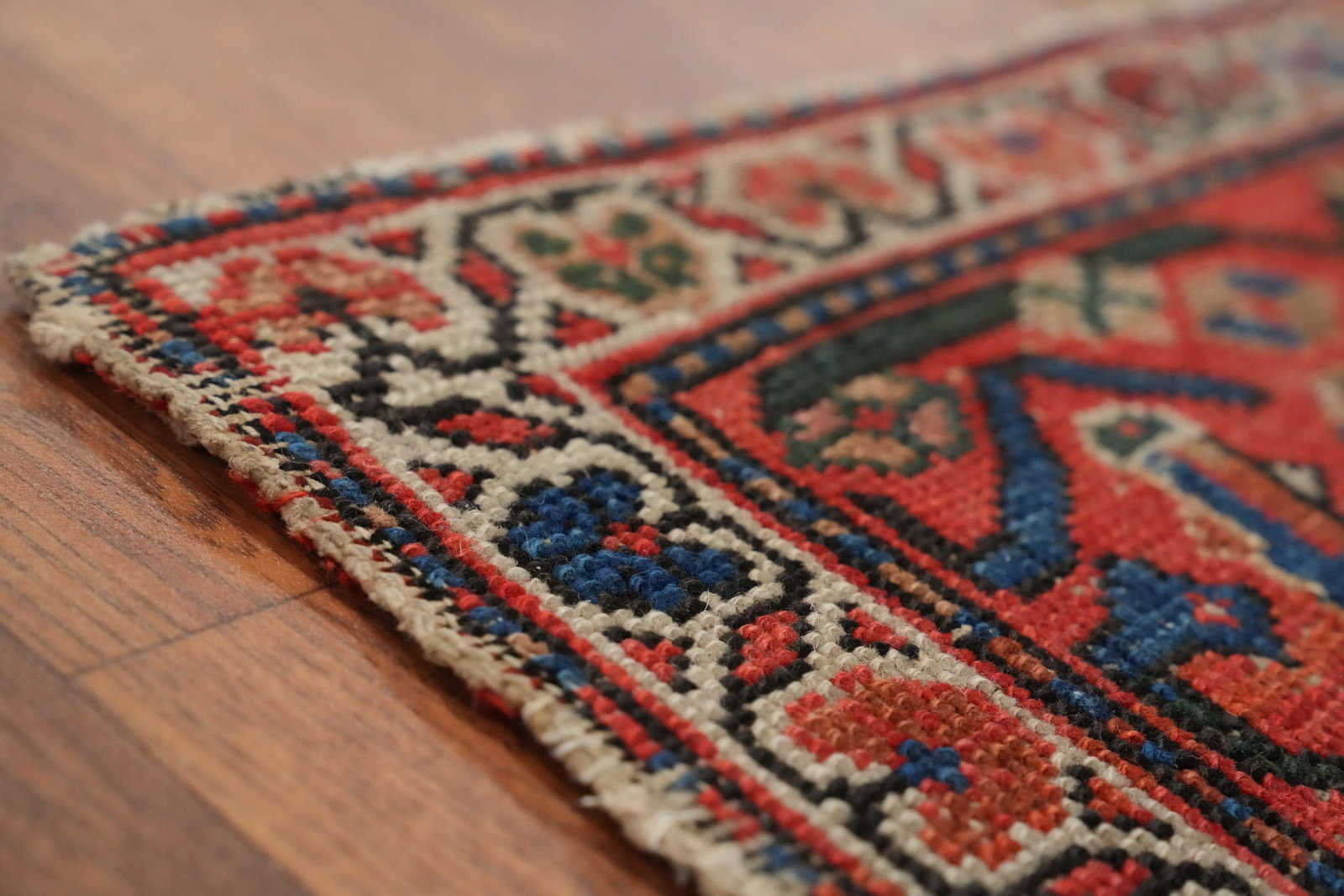 Antique Vegetable Dye Senneh Persian Rug 5x7 - 13