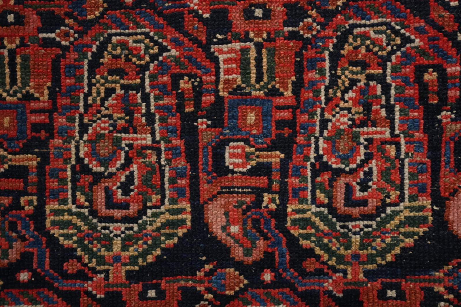 Antique Vegetable Dye Senneh Persian Rug 5x7 - 7