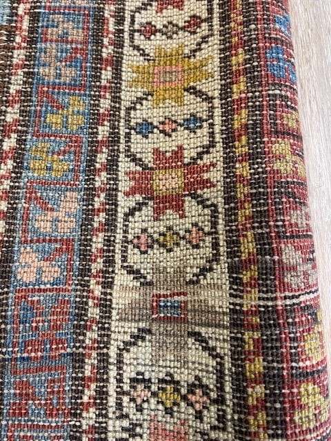 Antique Kazak Caucasian Rug-5165 - 7