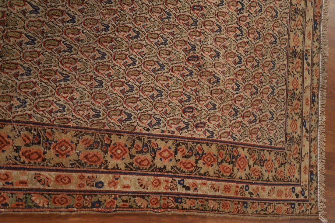 Pre-1900 Antique Vegetable Dye Afshar Persian Area Rug 4x6 - 11