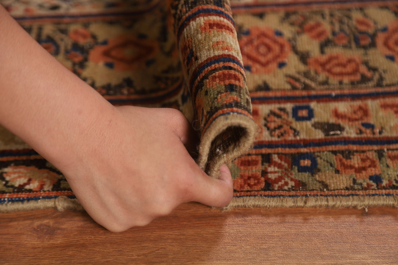 Pre-1900 Antique Vegetable Dye Afshar Persian Area Rug 4x6 - 16
