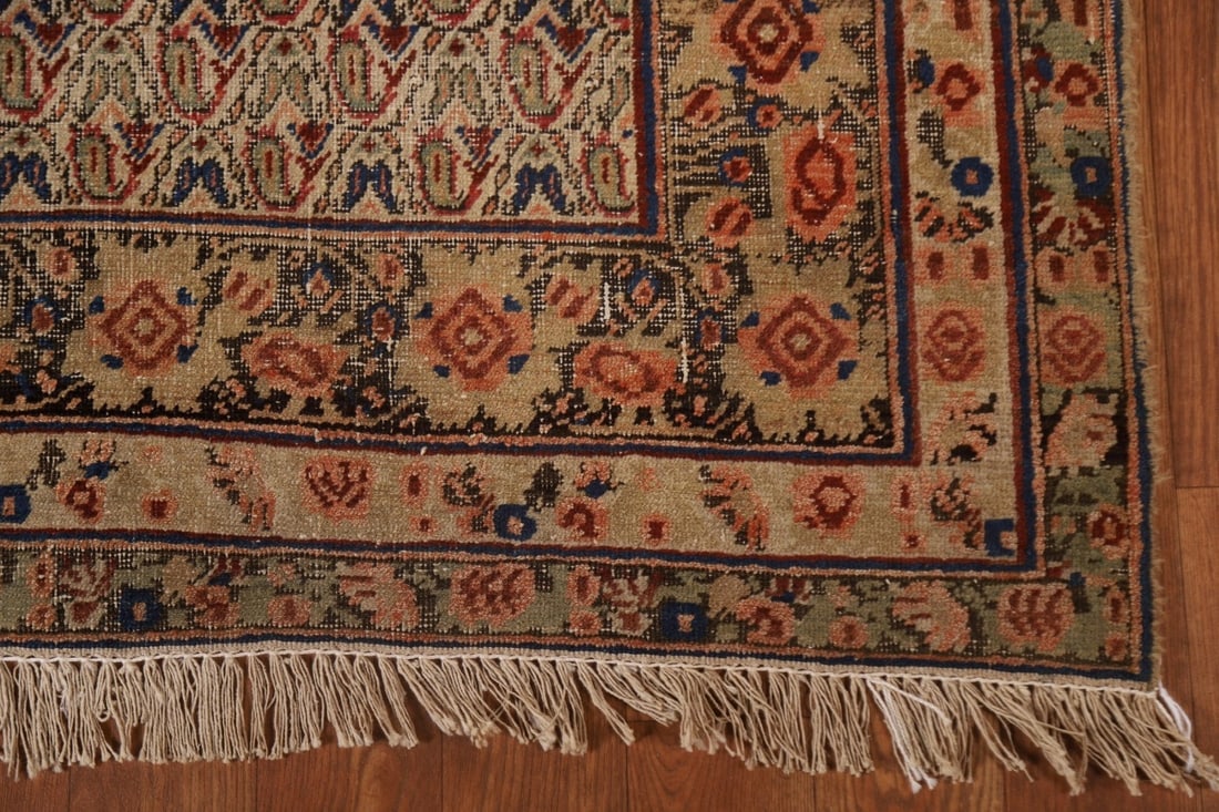 Pre-1900 Antique Vegetable Dye Afshar Persian Area Rug 4x6 - 6