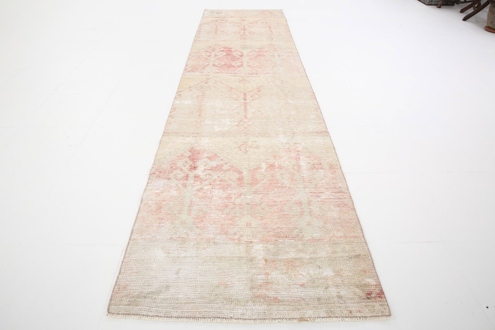 2'11'' x 11'7'' Turkish Vintage Runner Rug - 6050 - 3