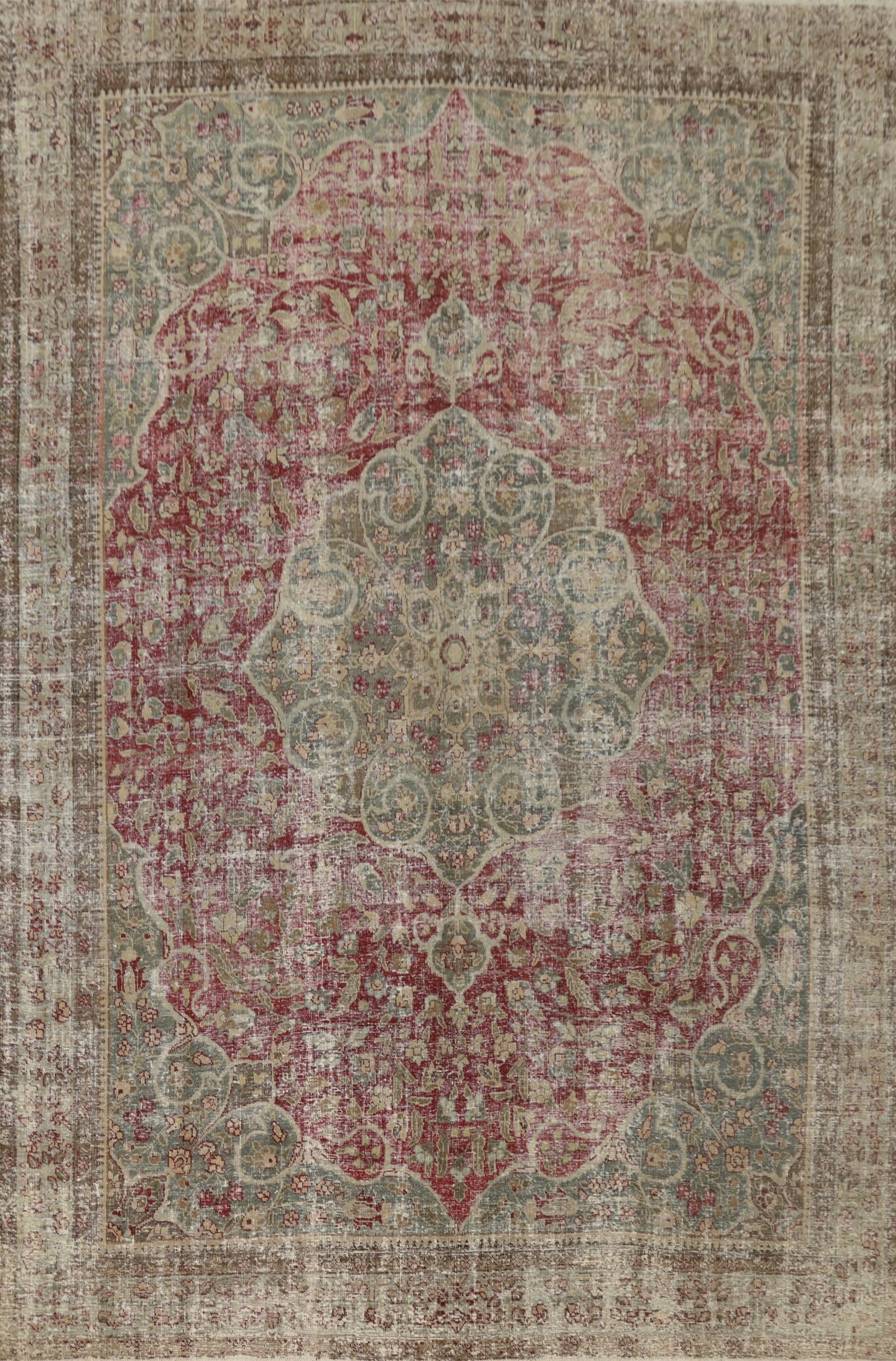 Antique Vegetable Dye Tabriz Persian Area Rug 9x12: Title: Antique Vegetable Dye Tabriz Persian Area Rug 9x12 Description:A Beautiful Genuine Iran ( Persia ) Tabriz rug is Hand Knotted by skillful weavers in Iran ( Persia ) with