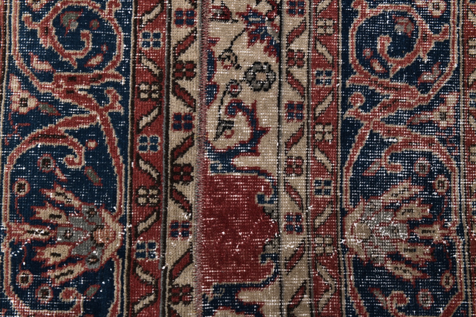 2'8'' x 6'9'' Turkish Vintage Runner Rug - 243963 - 5