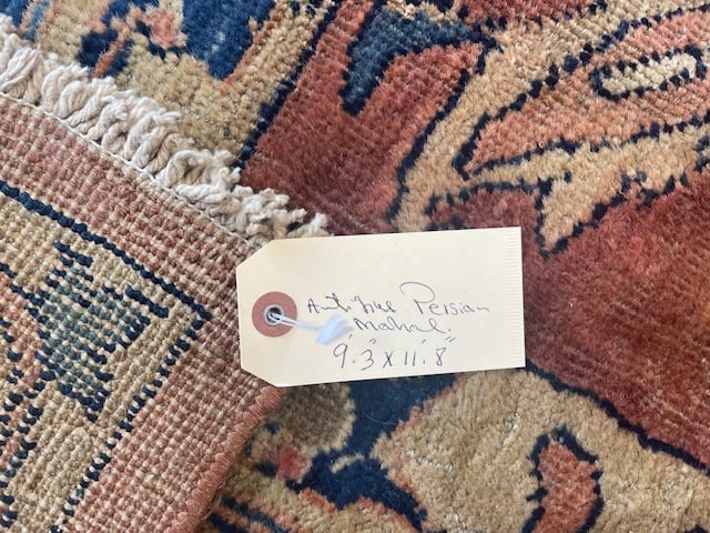 Antique Persian Mahal Rug-5267 - 10
