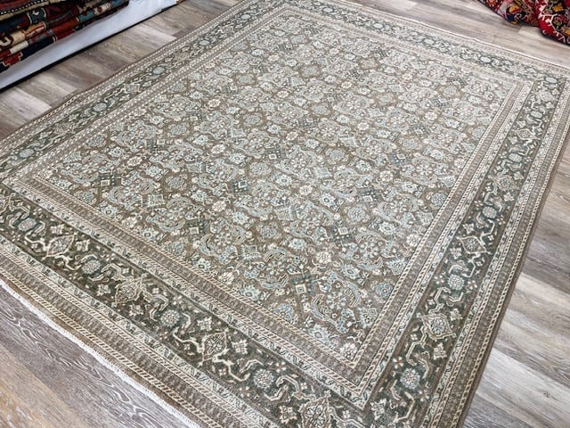 Antique Persian Tabriz-5154 - 4