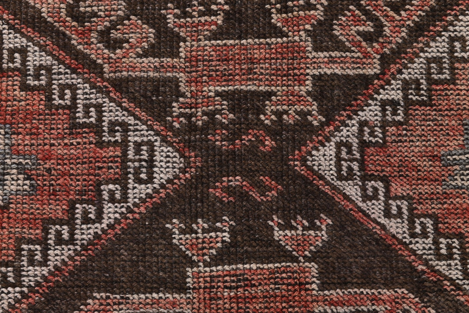 4'10'' x 7'8'' Handmade Vintage Wool Rug - 242351 - 6