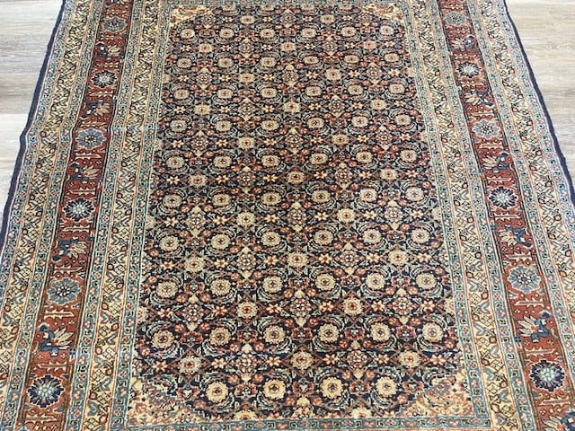 Antique malayer/ Senneh Rug-5148 - 3