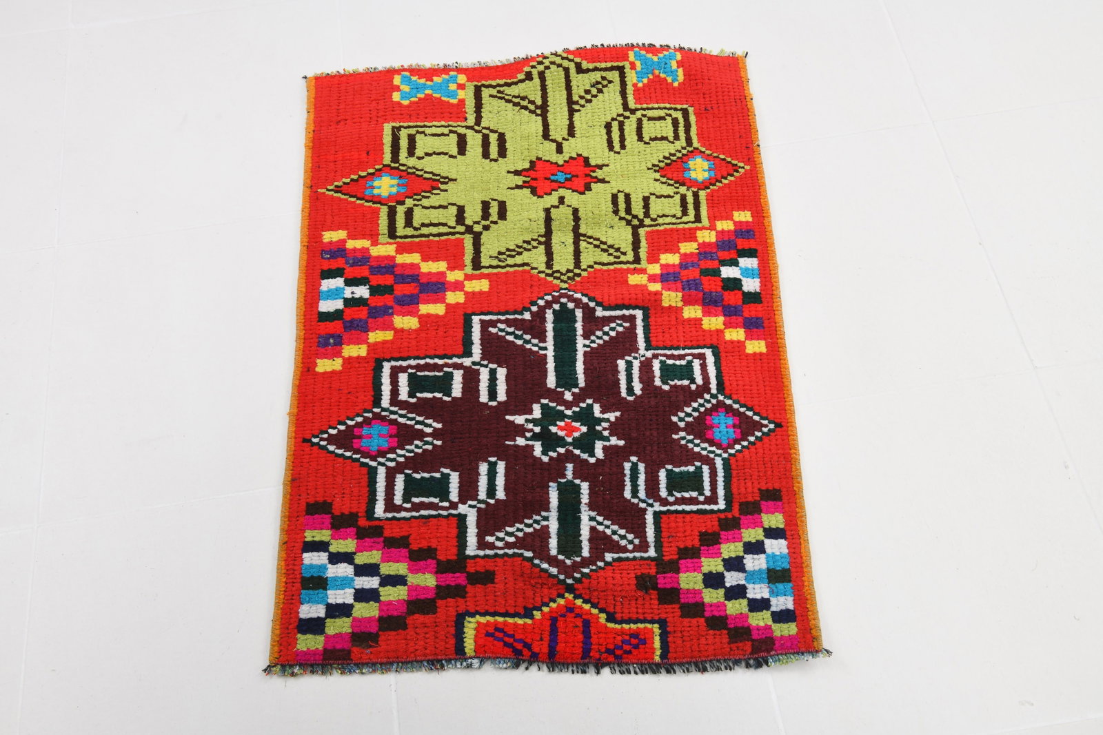 2'0'' x 2'11'' Turkish Vintage Runner Rug - 20978 - 17