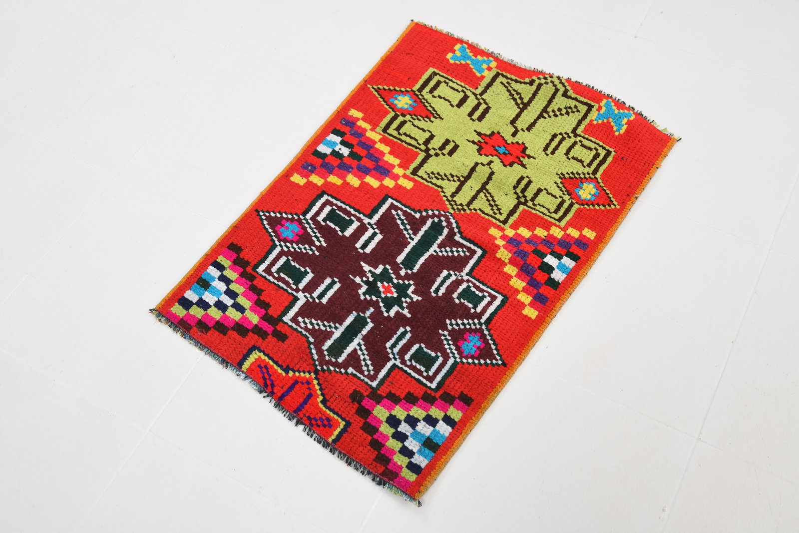 2'0'' x 2'11'' Turkish Vintage Runner Rug - 20978 - 18