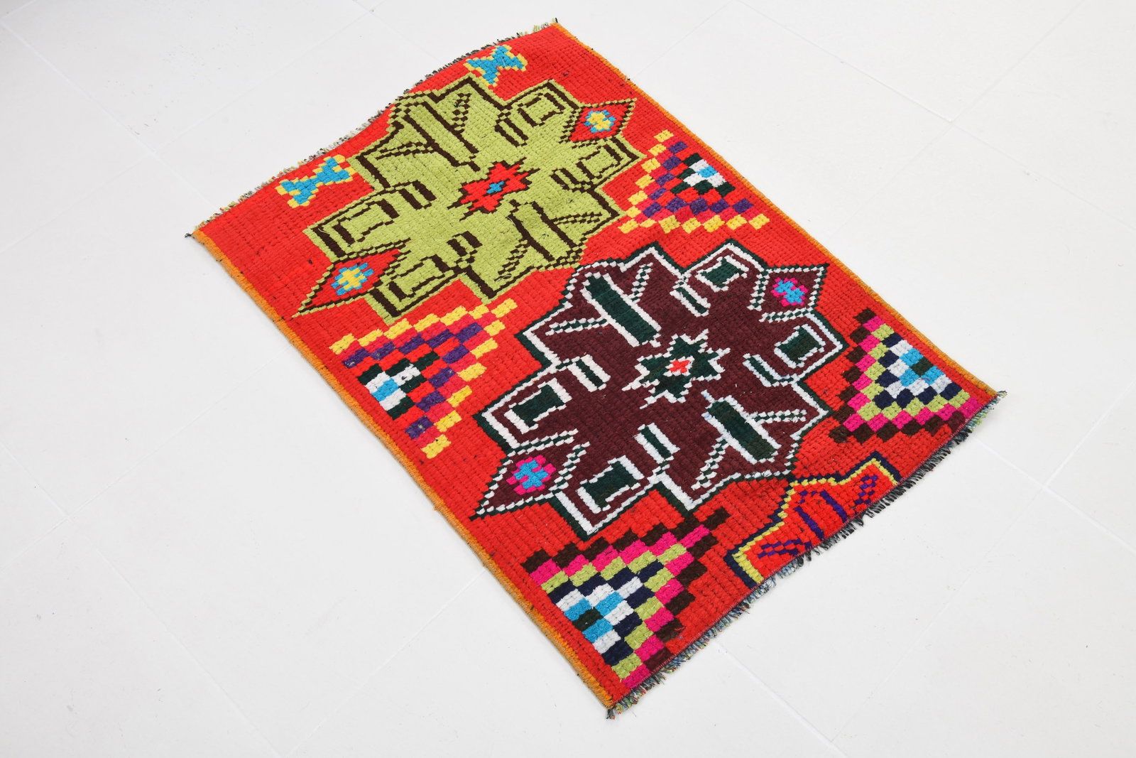 2'0'' x 2'11'' Turkish Vintage Runner Rug - 20978 - 19