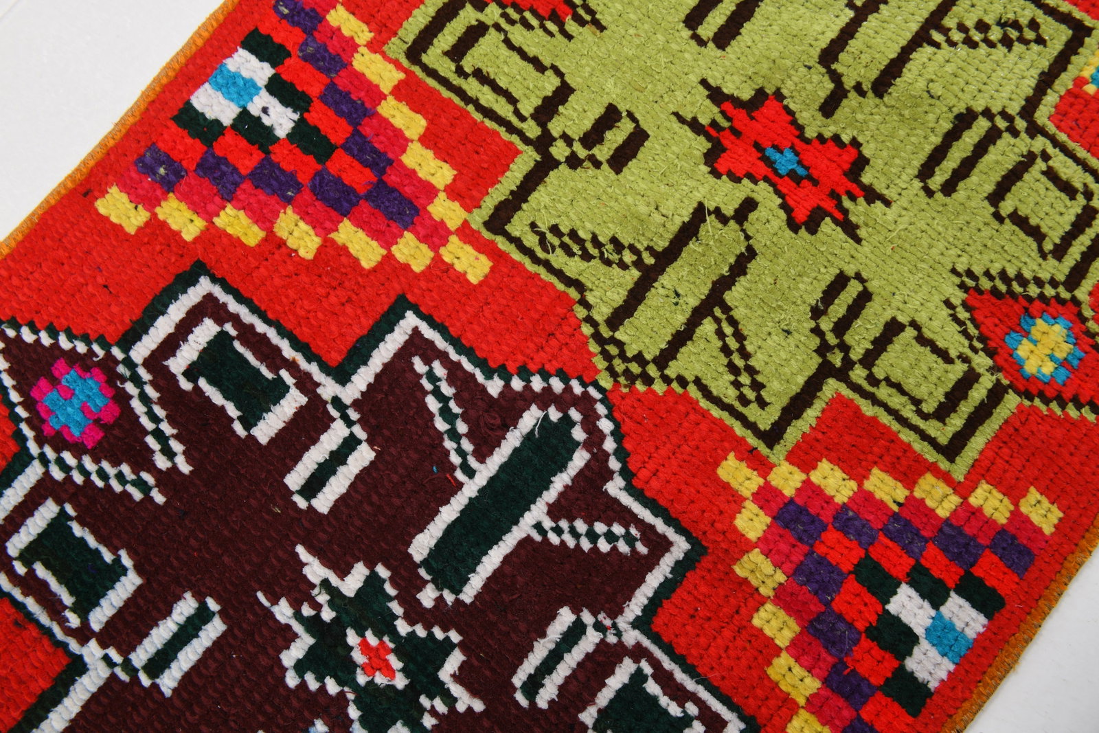 2'0'' x 2'11'' Turkish Vintage Runner Rug - 20978 - 6