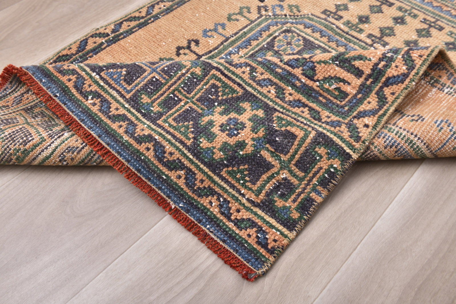 2'7'' x 11'1'' Turkish Vintage Runner Rug - 242364 - 11