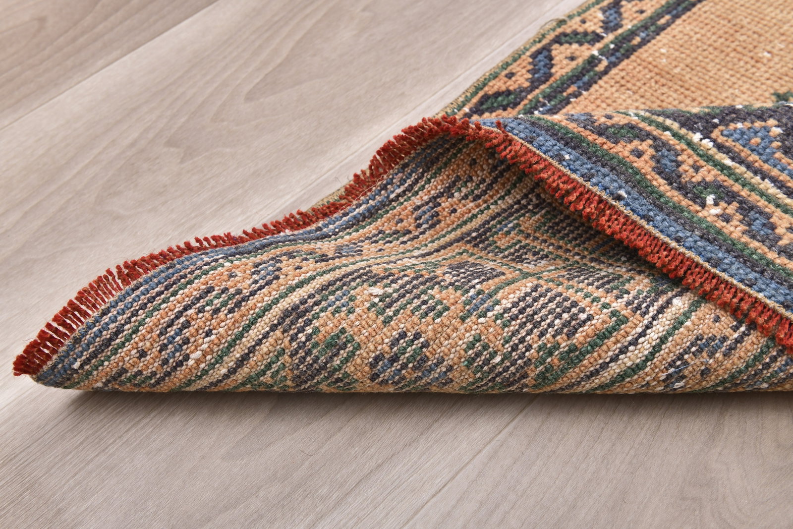 2'7'' x 11'1'' Turkish Vintage Runner Rug - 242364 - 12