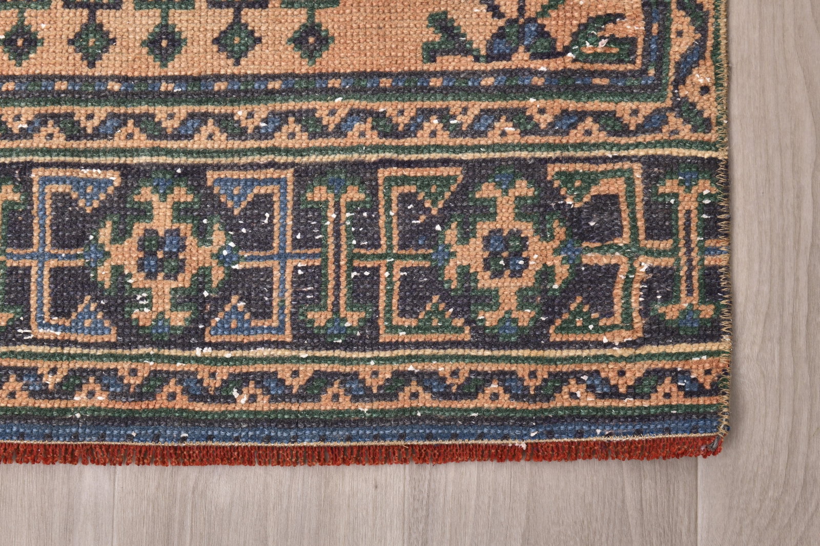 2'7'' x 11'1'' Turkish Vintage Runner Rug - 242364 - 9