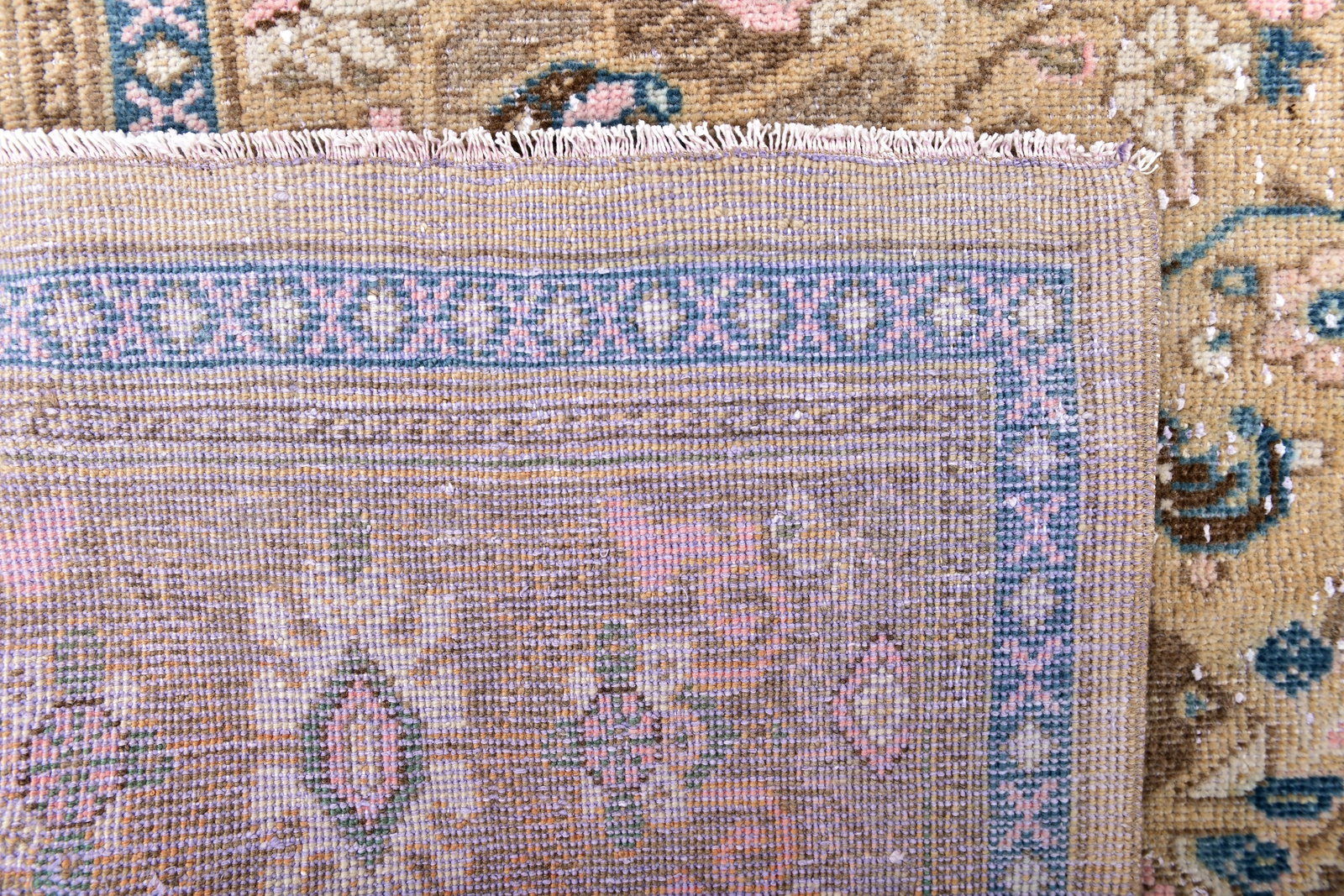 9'5'' x 12'7'' Handmade Vintage Wool Rug - 243605 - 10