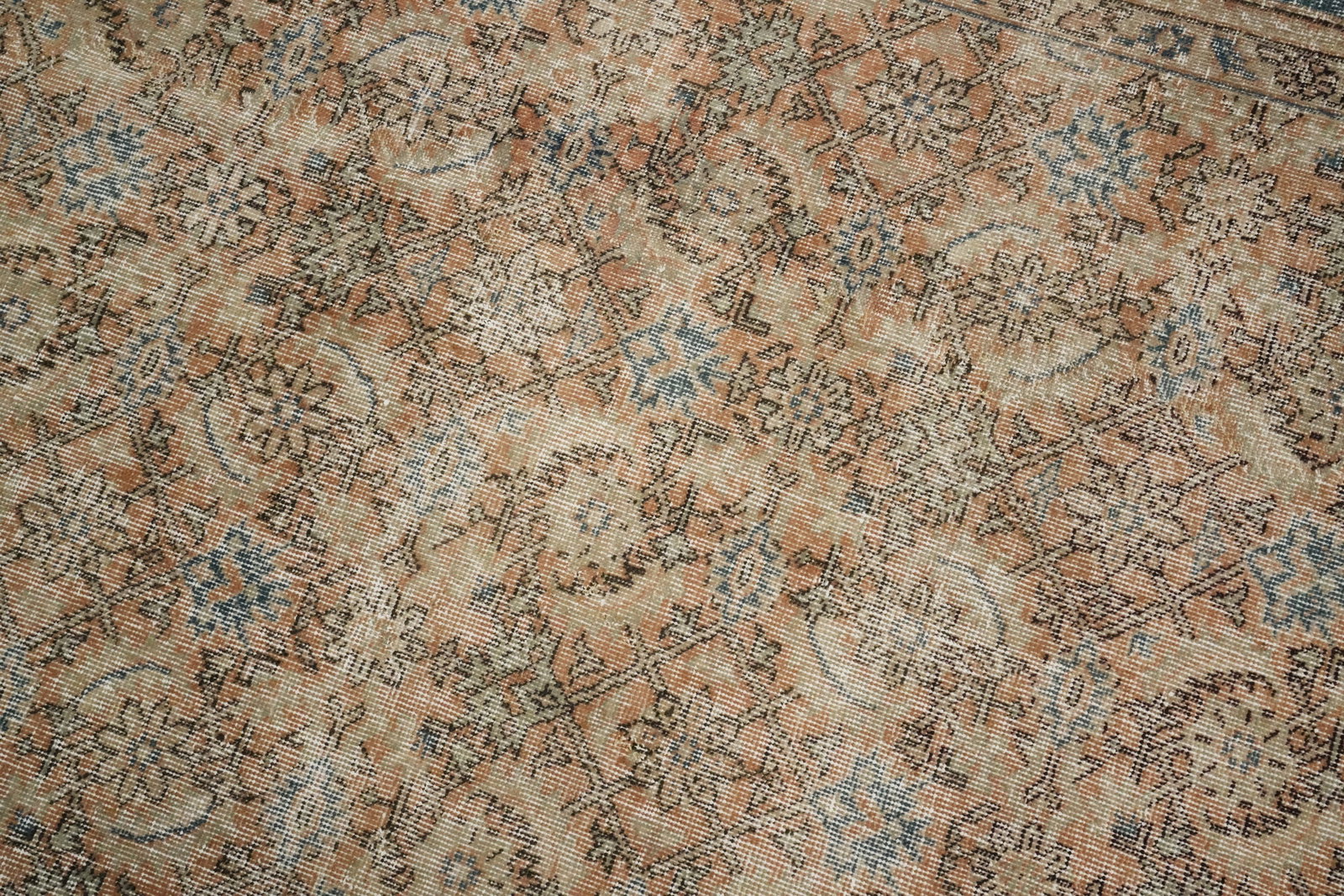Antique Vegetable Dye Mahal Persian Large Rug 9x16 - 6