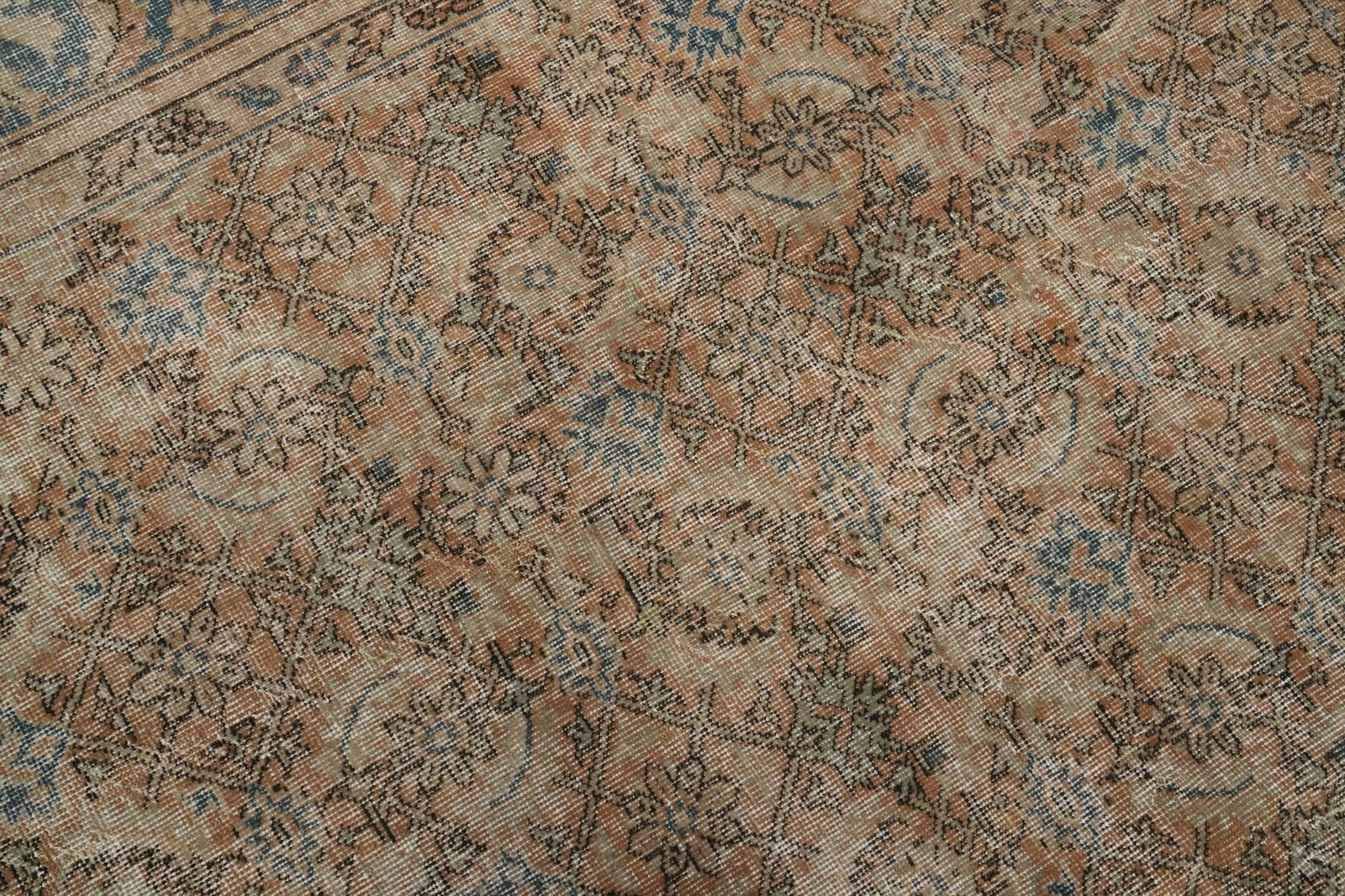 Antique Vegetable Dye Mahal Persian Large Rug 9x16 - 7