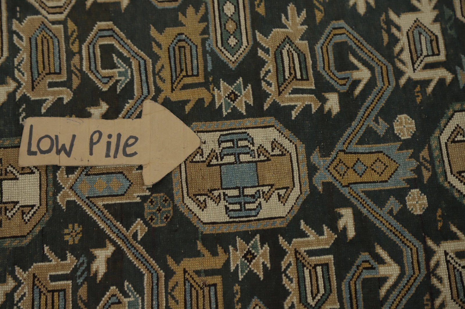 Vegetable Dye Antique Kazak Oriental Rug 3x6 - 9