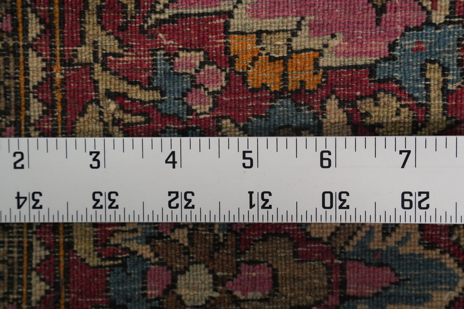 Pre-1900 Antique Isfahan Vegetable Dye Persian Rug 5x6 - 16