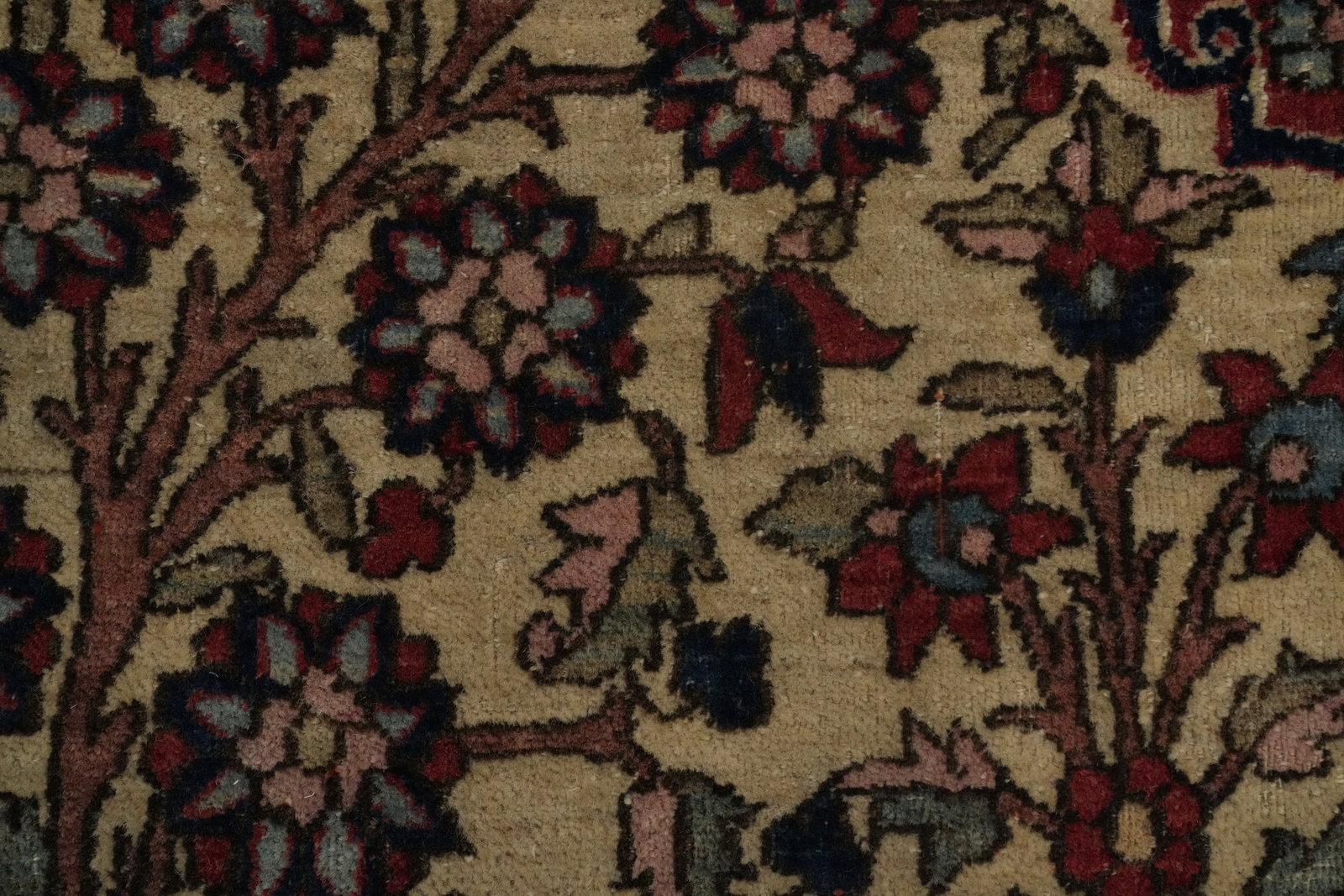 Pre-1900 Antique Isfahan Vegetable Dye Persian Rug 5x6 - 8