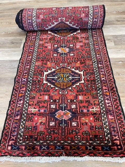Vintage Long persian Karajeh Runner-5163 - 8