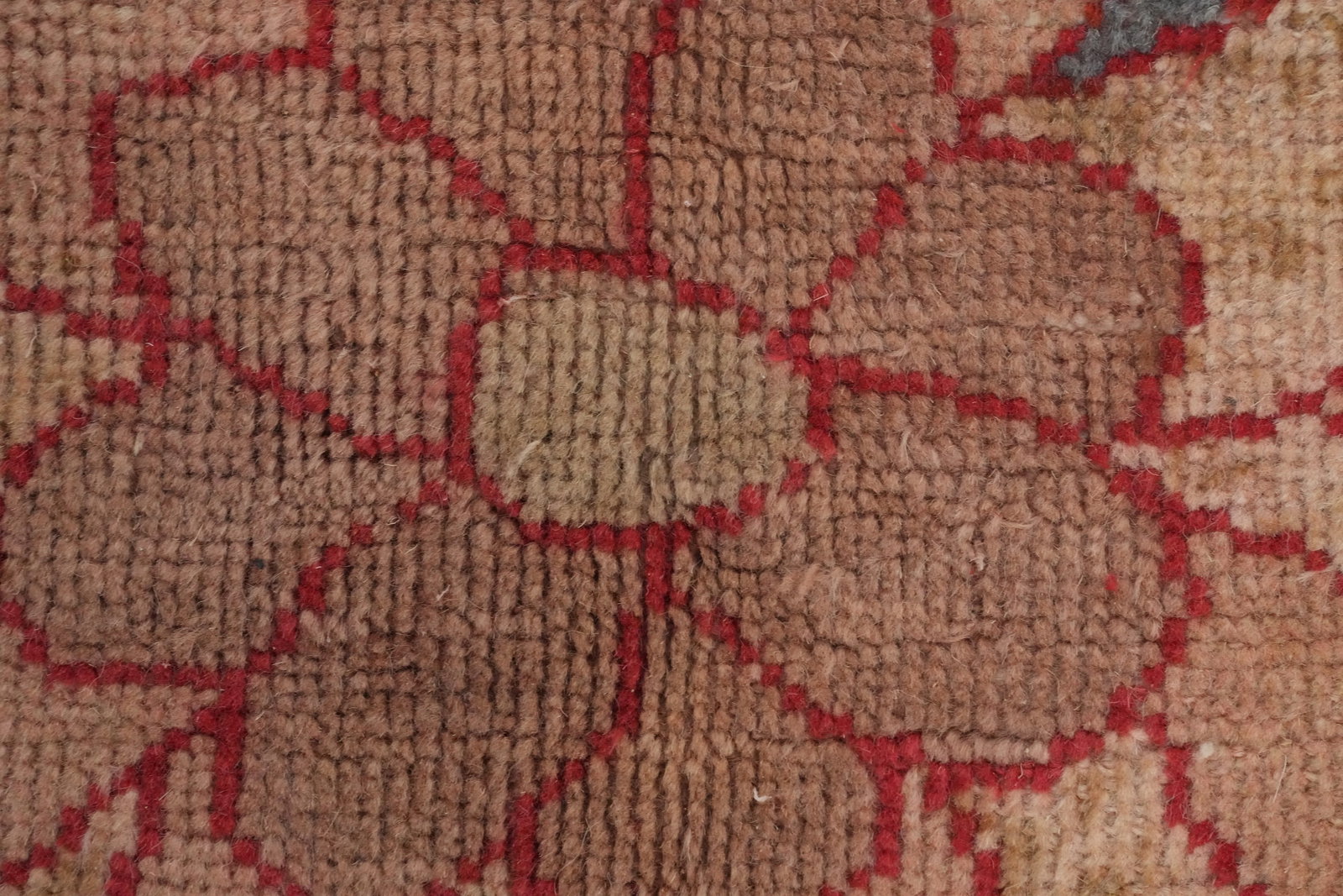 Pre-1900 Antique Vegetable Dye Sultanabad Persian Large Rug 14x20 - 8