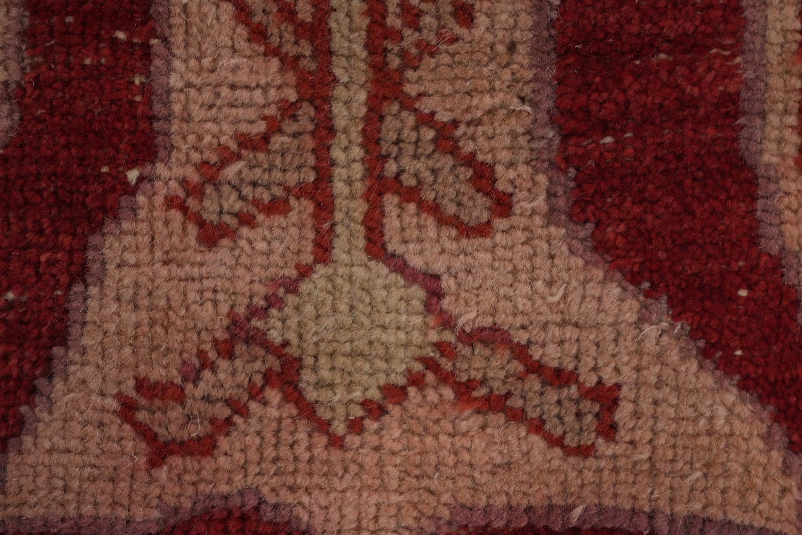 Pre-1900 Antique Vegetable Dye Sultanabad Persian Large Rug 14x20 - 9