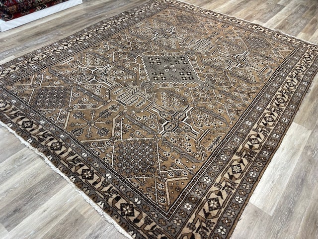 Antique Persian Natural Wool Bakhtiari-5159 - 11