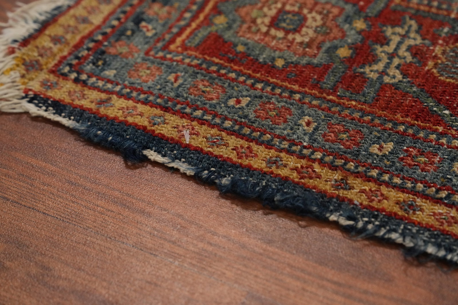 Pre-1900 Antique Senneh Persian Rug 4x6 - 13