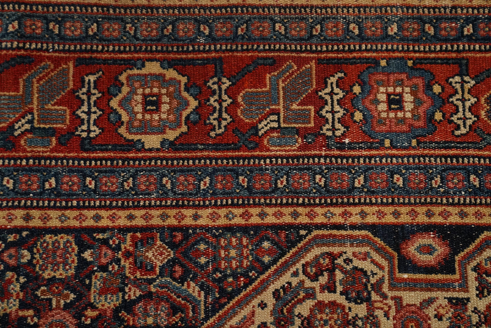 Pre-1900 Antique Senneh Persian Rug 4x6 - 7
