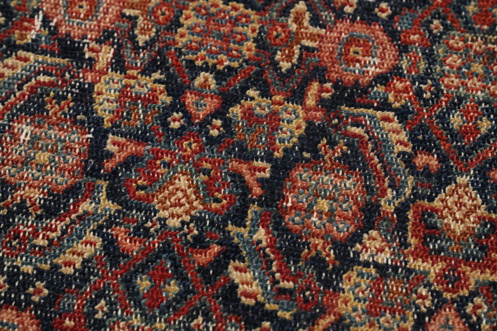 Pre-1900 Antique Senneh Persian Rug 4x6 - 8