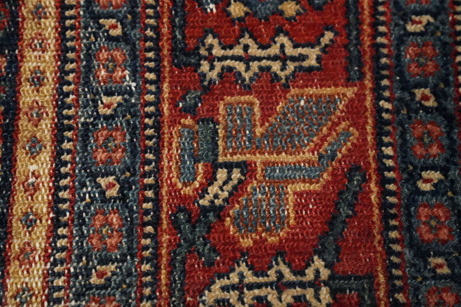 Pre-1900 Antique Senneh Persian Rug 4x6 - 9