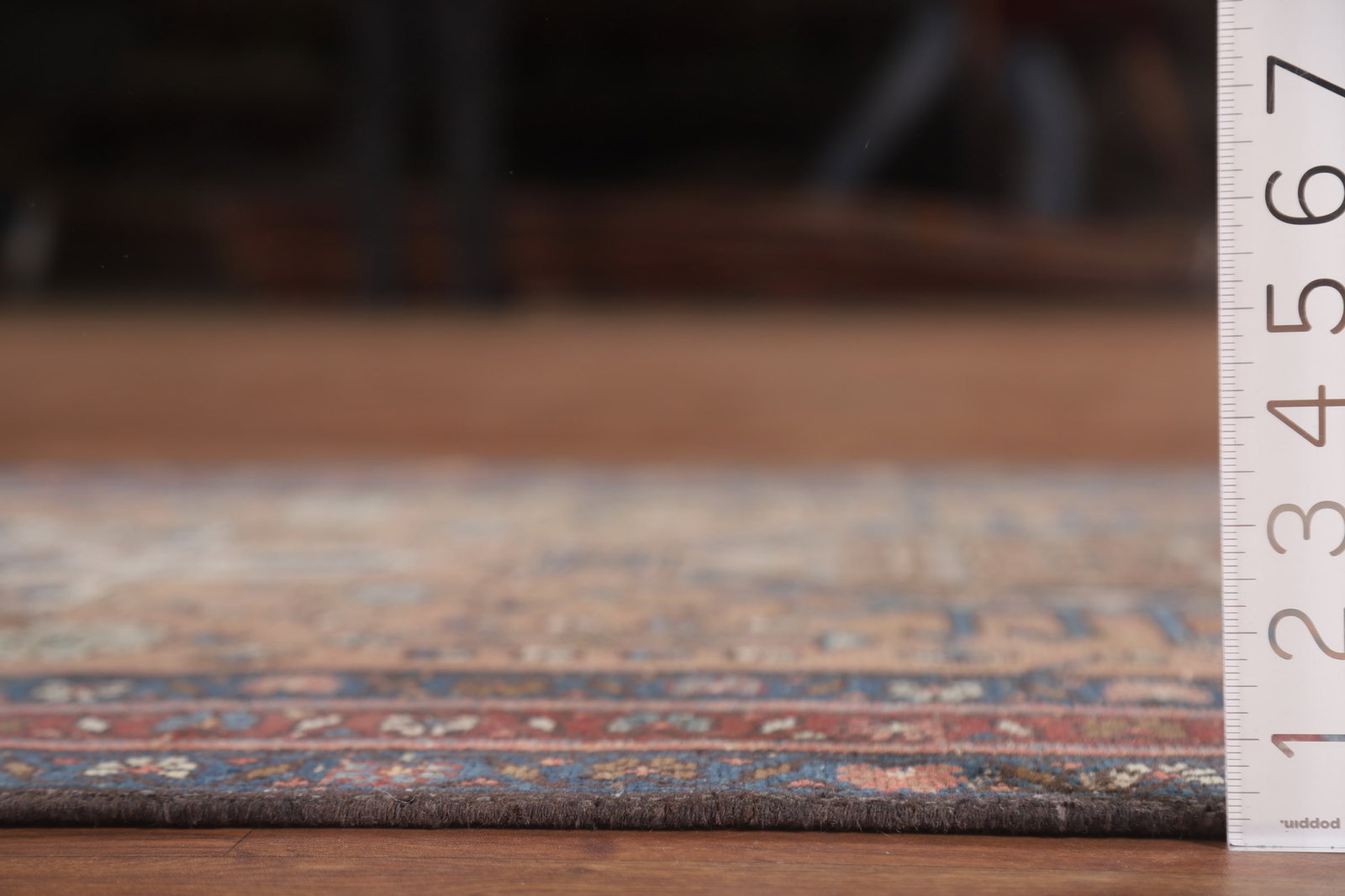 Antique Gharajeh Vegetable Dye Persian Rug 3x13 - 20