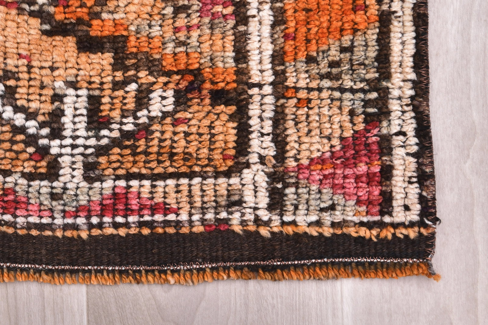 2'7'' x 12'11'' Vintage Wool Runner Rug - 240699 - 10