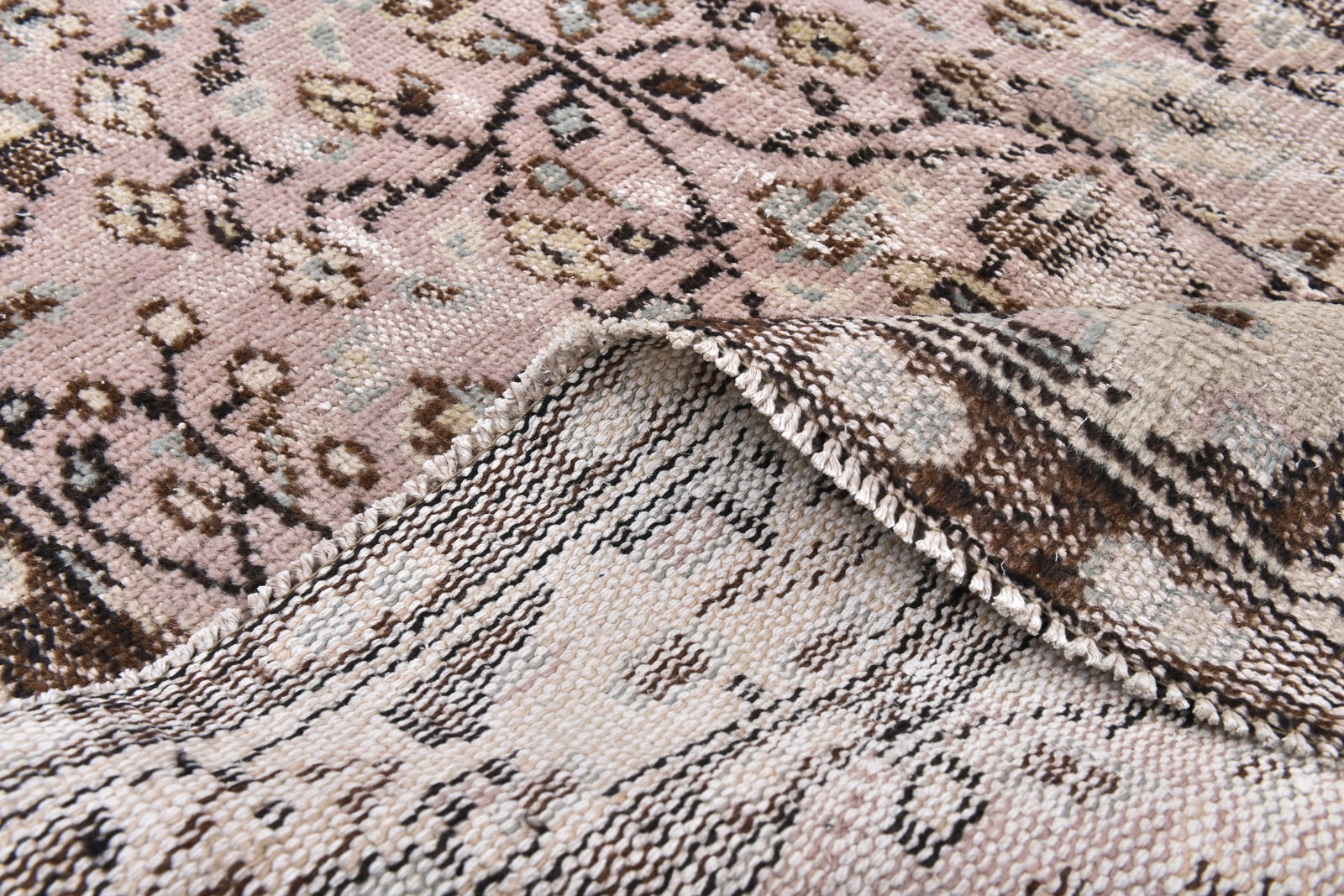 6'0'' x 9'5'' Turkish Vintage Runner Rug - 242488 - 13