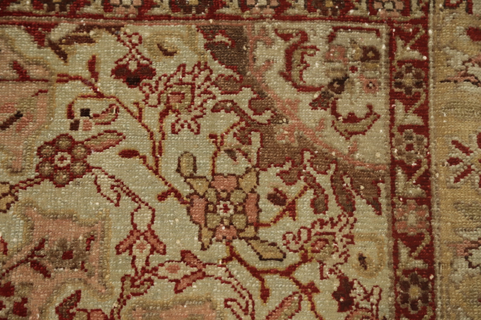 Pre-1900 Antique Malayer Vegetable Dye Persian Rug 4x6 - 10