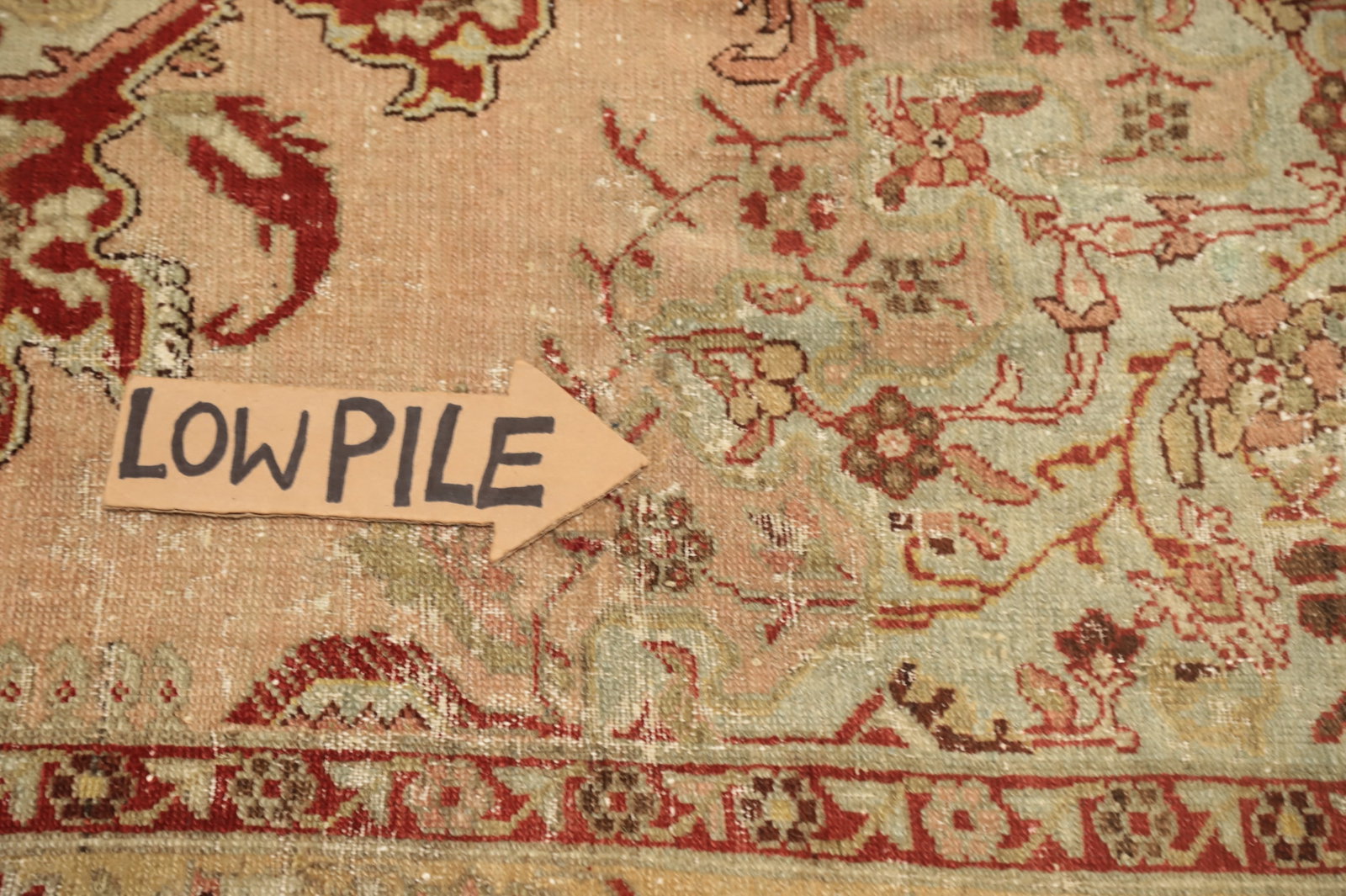 Pre-1900 Antique Malayer Vegetable Dye Persian Rug 4x6 - 11