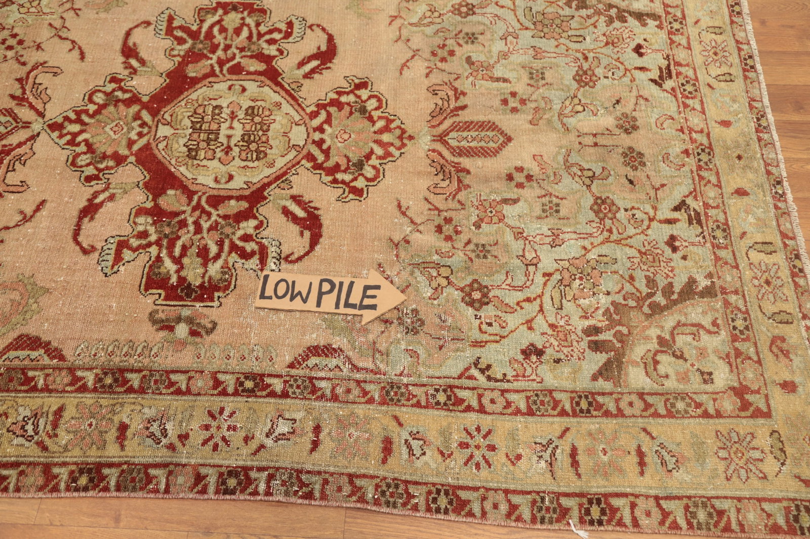 Pre-1900 Antique Malayer Vegetable Dye Persian Rug 4x6 - 12