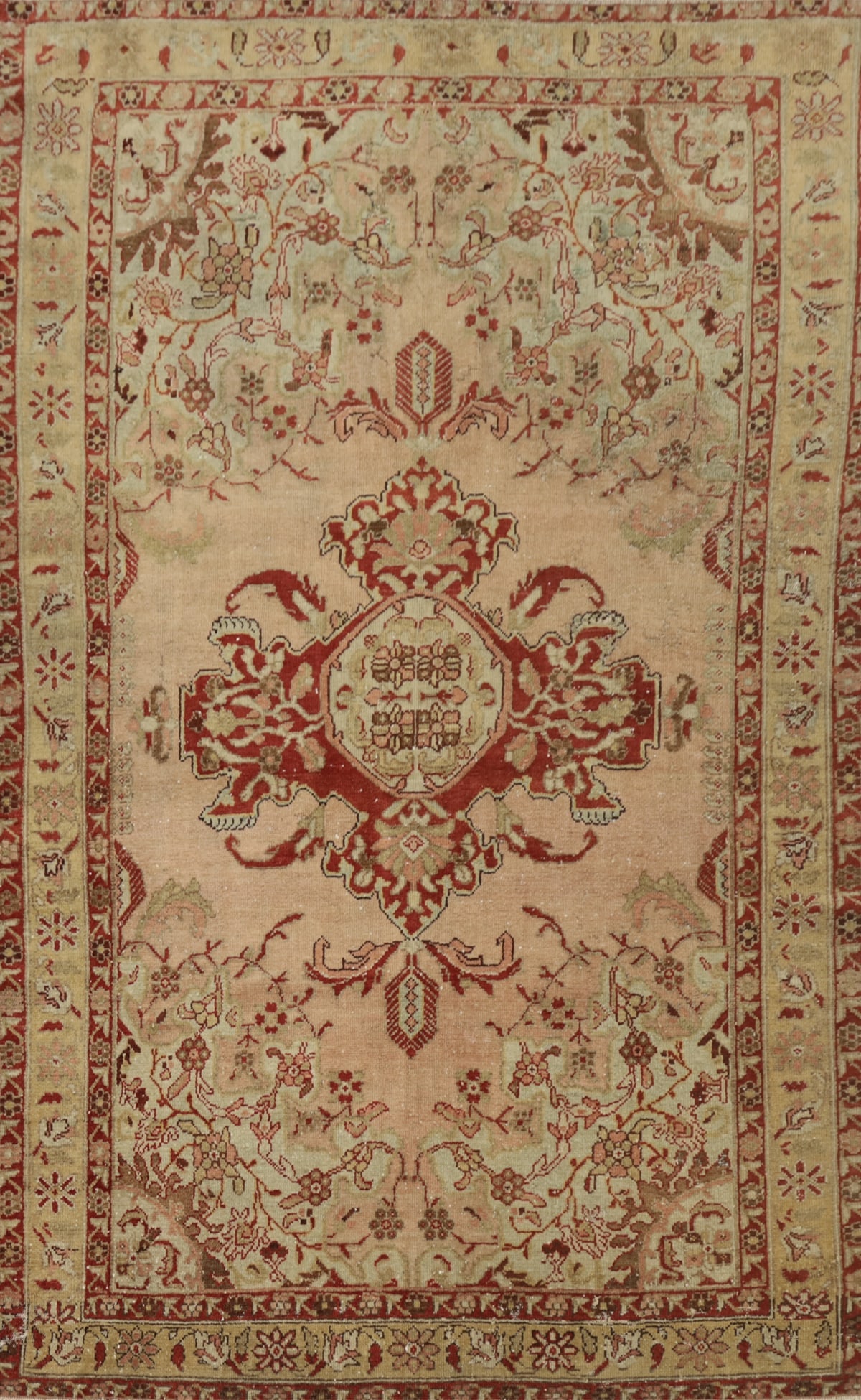 Pre-1900 Antique Malayer Vegetable Dye Persian Rug 4x6: Title: Pre-1900 Antique Malayer Vegetable Dye Persian Rug 4x6 Description:A Beautiful Genuine Iran ( Persia ) Malayer rug is Hand Knotted by skillful weavers in Iran ( Persia ) with