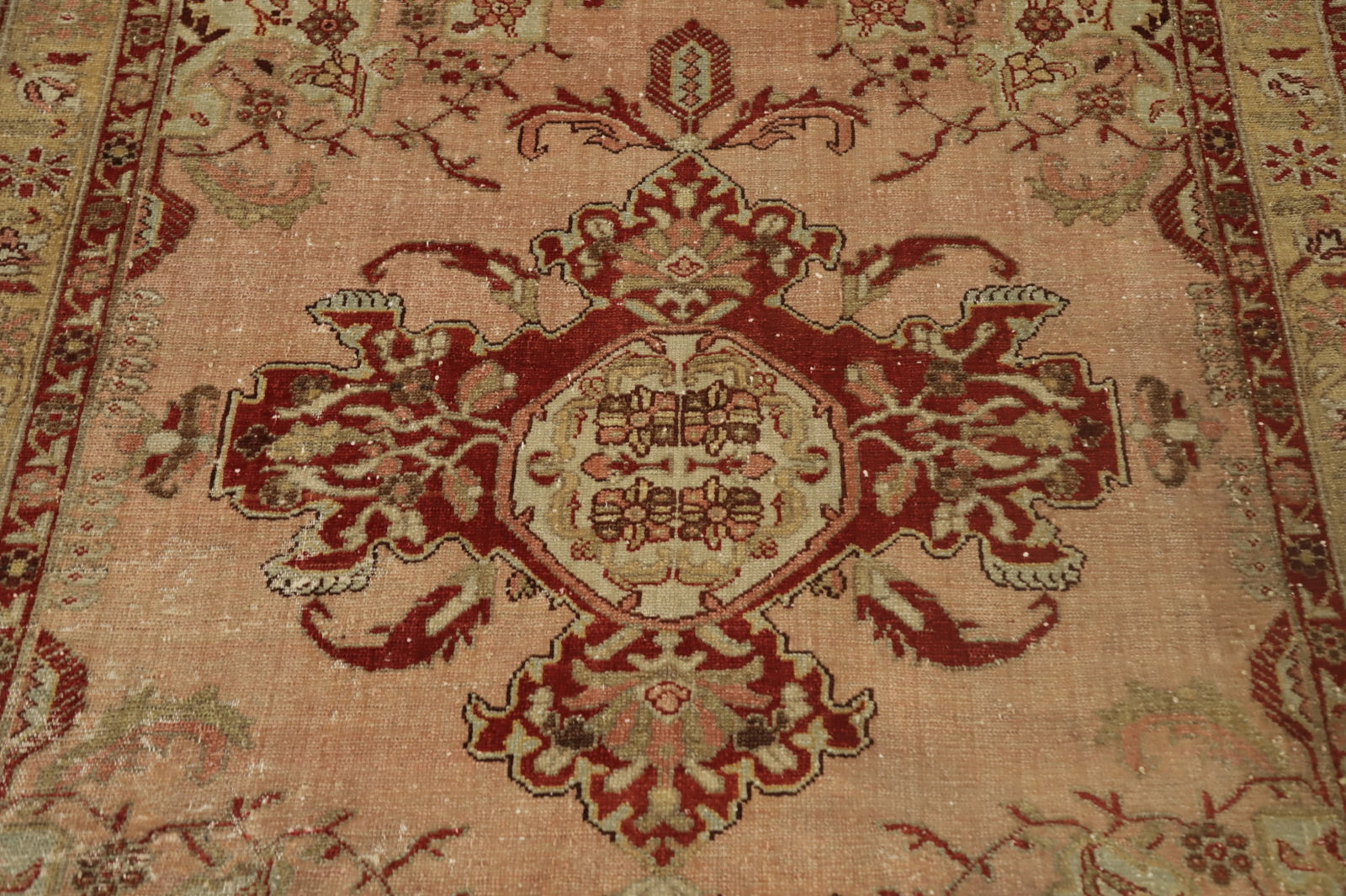Pre-1900 Antique Malayer Vegetable Dye Persian Rug 4x6 - 5