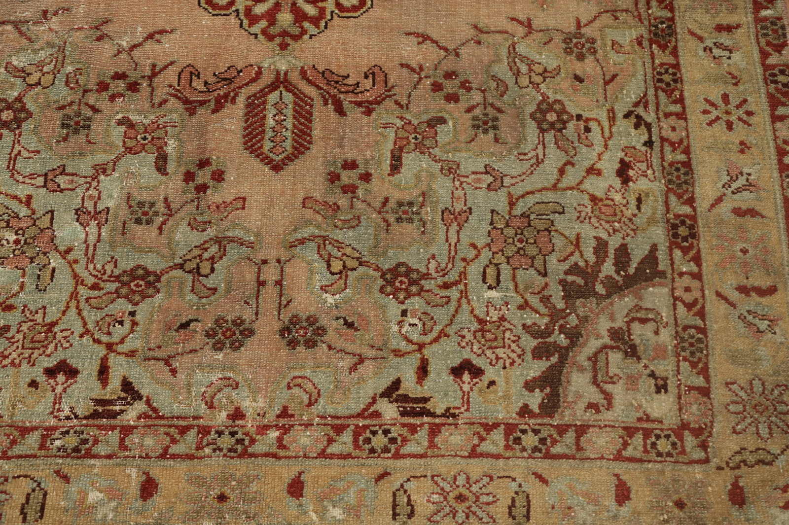 Pre-1900 Antique Malayer Vegetable Dye Persian Rug 4x6 - 6