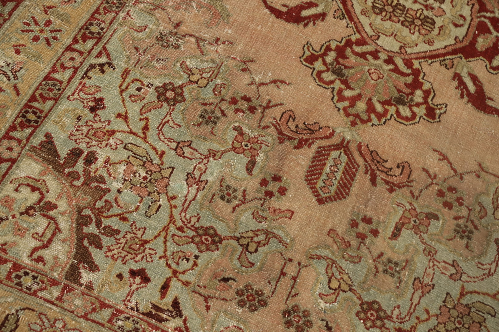 Pre-1900 Antique Malayer Vegetable Dye Persian Rug 4x6 - 7