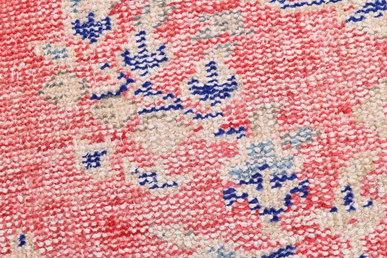 7'4'' x 10'4'' Handmade Vintage Wool Rug - 20768 - 9