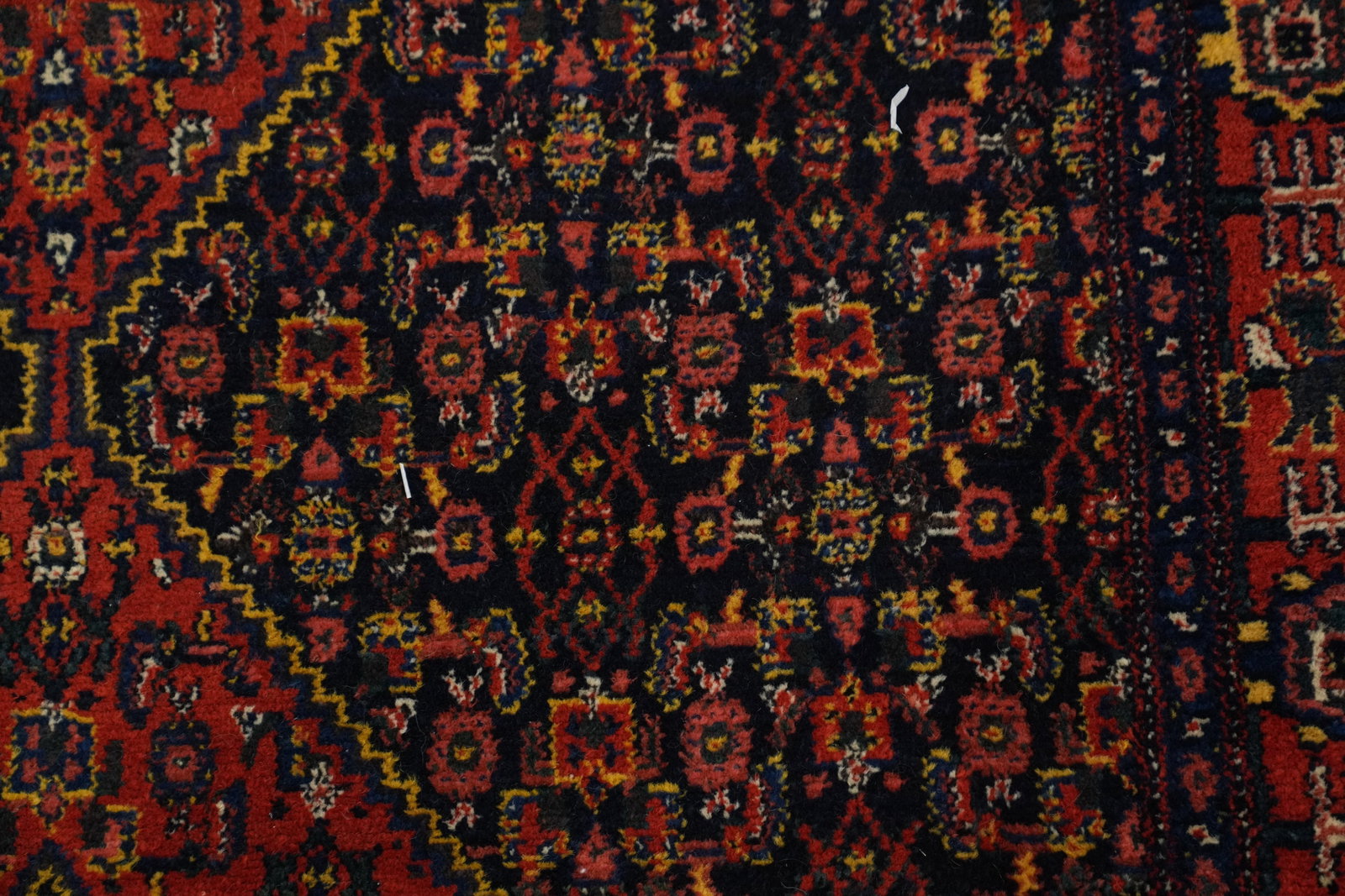 Pre-1900 Antique Bibikabad Persian Runner Rug 4x19 - 8