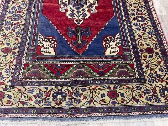 Antique Turkish Village rug-964/31 - 2