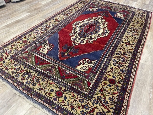 Antique Turkish Village rug-964/31 - 6