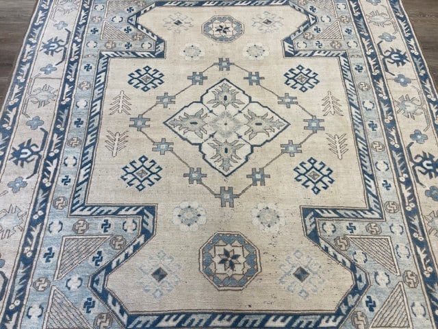 Antique Turkish Caucasian Design Rug-5368 - 2