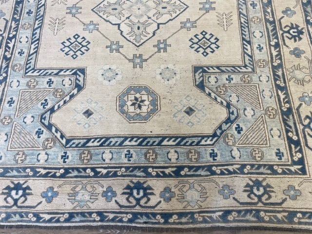 Antique Turkish Caucasian Design Rug-5368 - 7